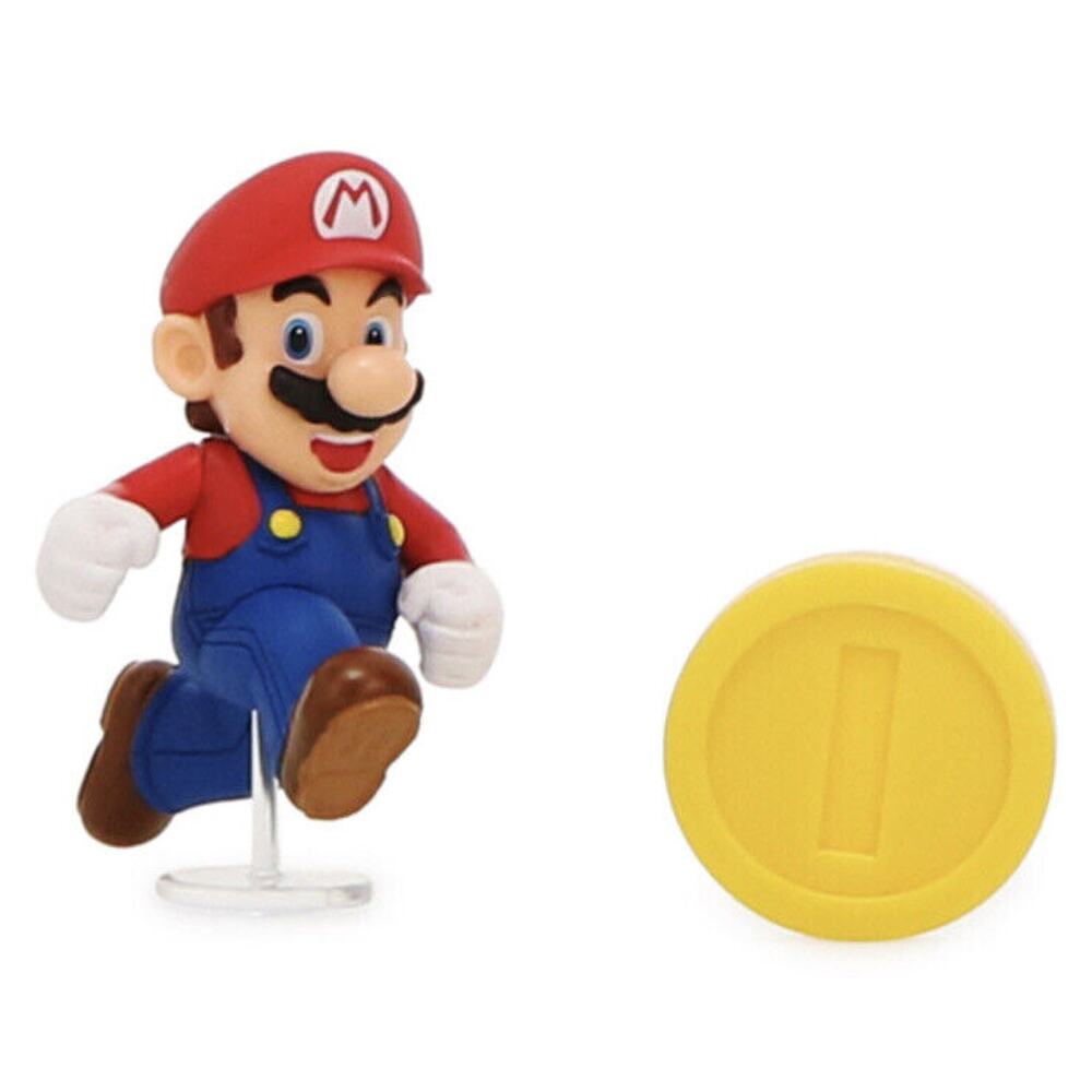 🔥Nintendo Jakks Pacific Super Mario Characters Running Mario Coin Figure BNIB🔥 - Picture 2 of 2